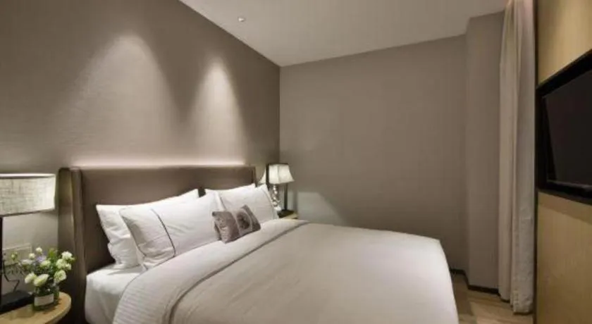 Bed in Echeng Hotel Xiamen Zhongshan Road