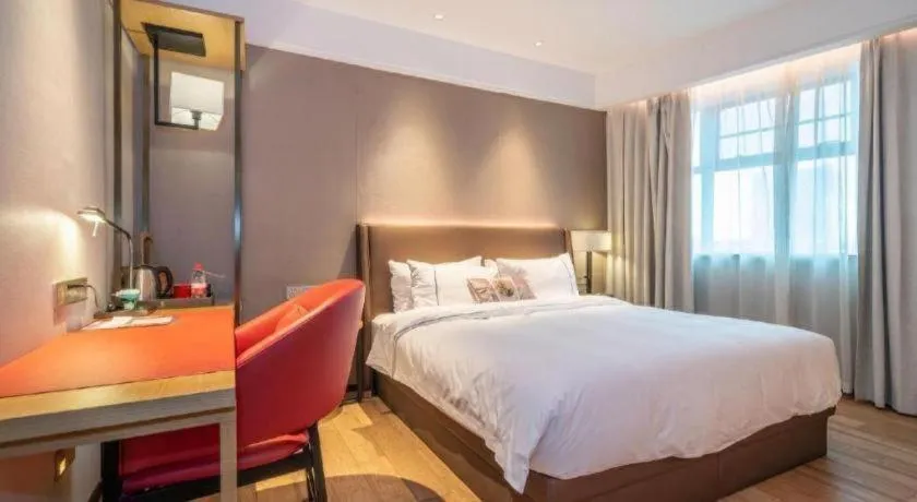 Bed in Echeng Hotel Xiamen Zhongshan Road