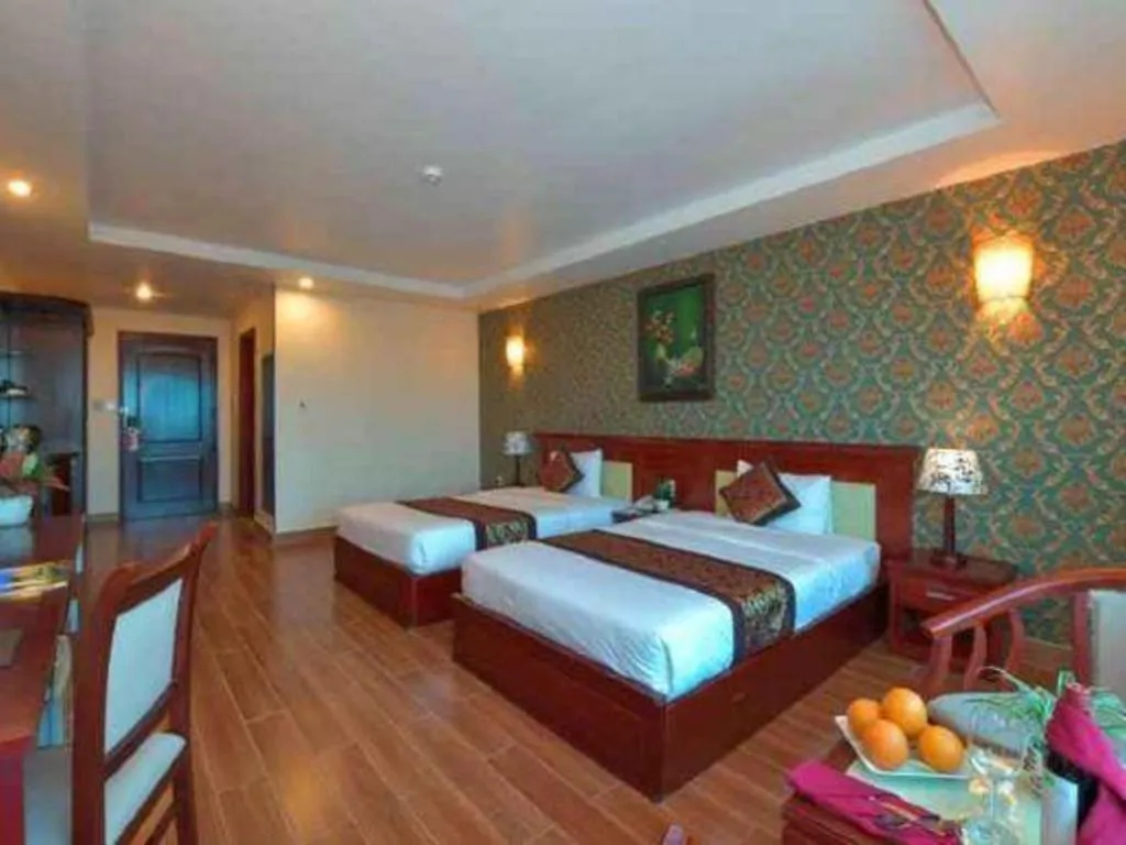 Bed in Tan Binh Hotel
