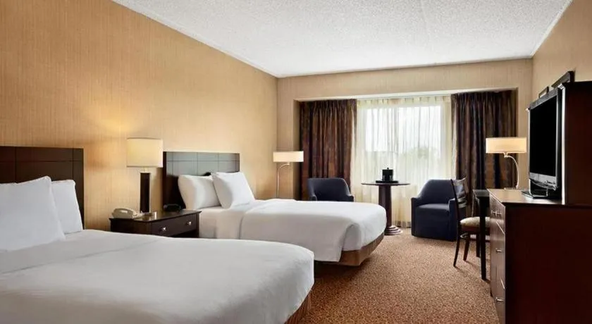 Bed in Par-A-Dice Hotel Casino