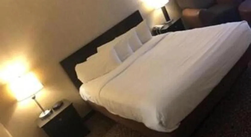 Bed in Par-A-Dice Hotel Casino