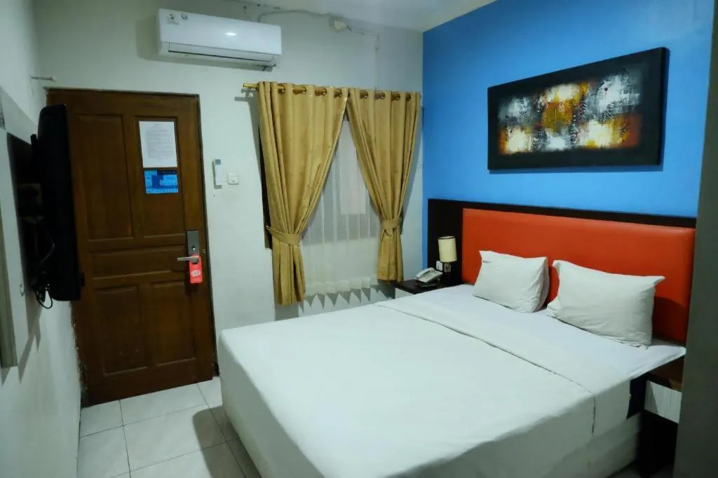 Bed in Sarila Hotel Solo
