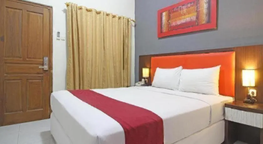 Bed in Sarila Hotel Solo
