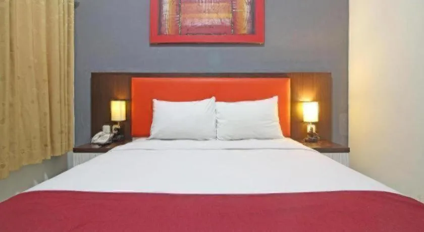 Bed in Sarila Hotel Solo