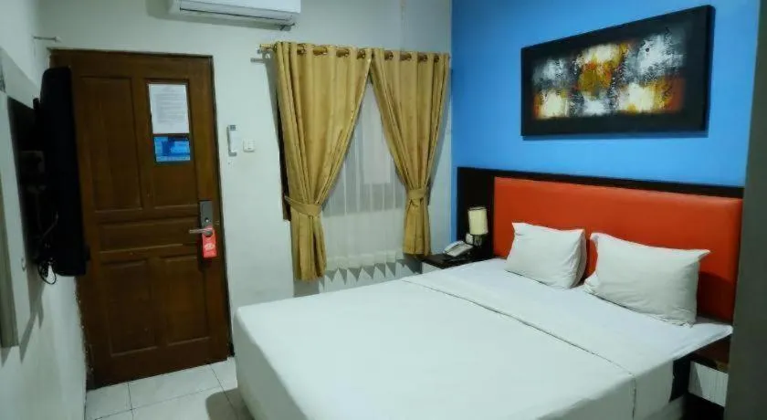 Bed in Sarila Hotel Solo