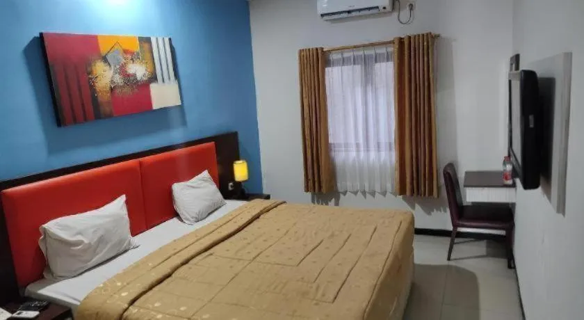 Bed in Sarila Hotel Solo