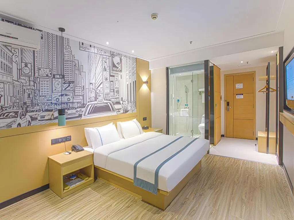 Bed in City Comfort Inn Nanning Beihu Road Metro Station