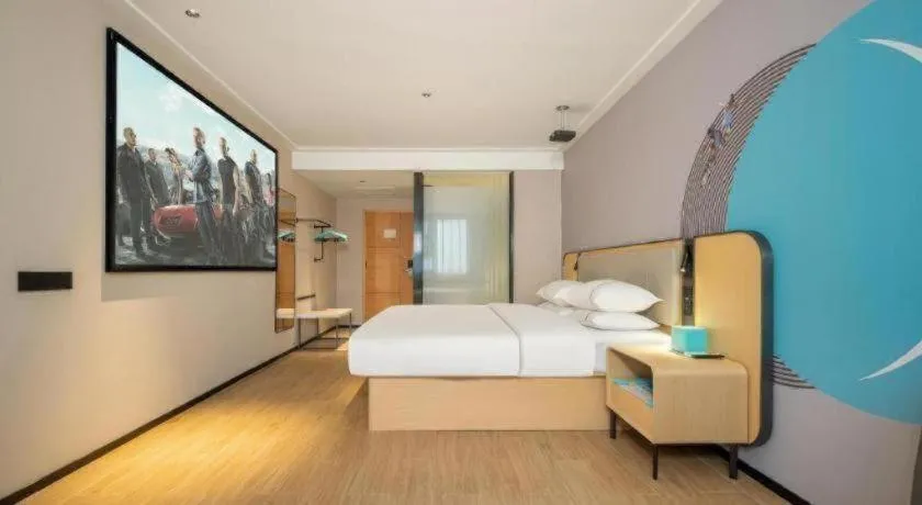 Bed in City Comfort Inn Nanning Beihu Road Metro Station