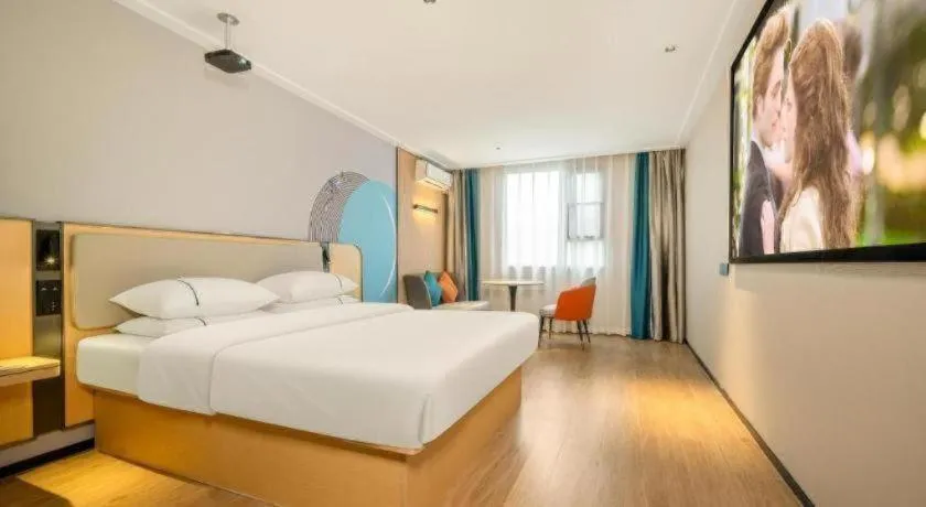 Bed in City Comfort Inn Nanning Beihu Road Metro Station