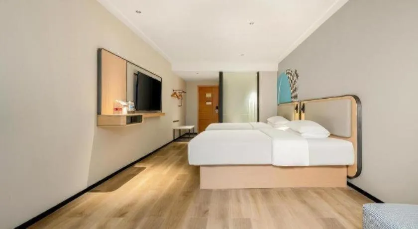 Bed in City Comfort Inn Nanning Beihu Road Metro Station