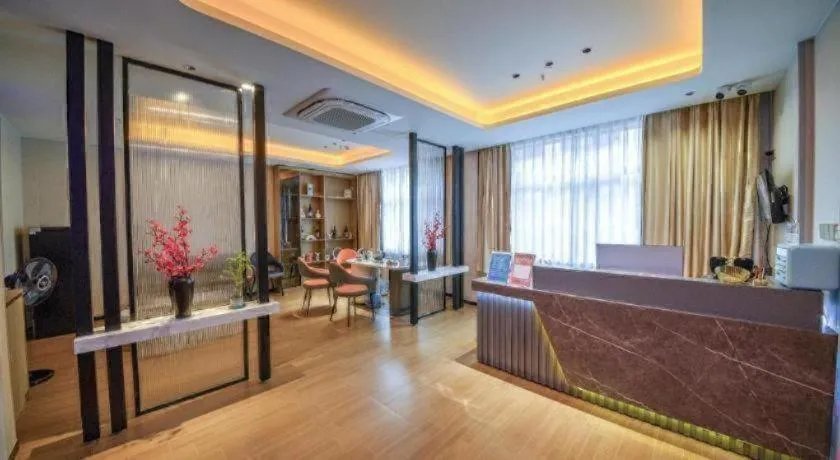 Bed in Yiwu Bairui Grand Hotel