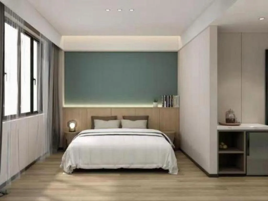 Bed in Yiwu Bairui Grand Hotel