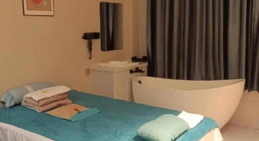 Bed in Yiwu Bairui Grand Hotel