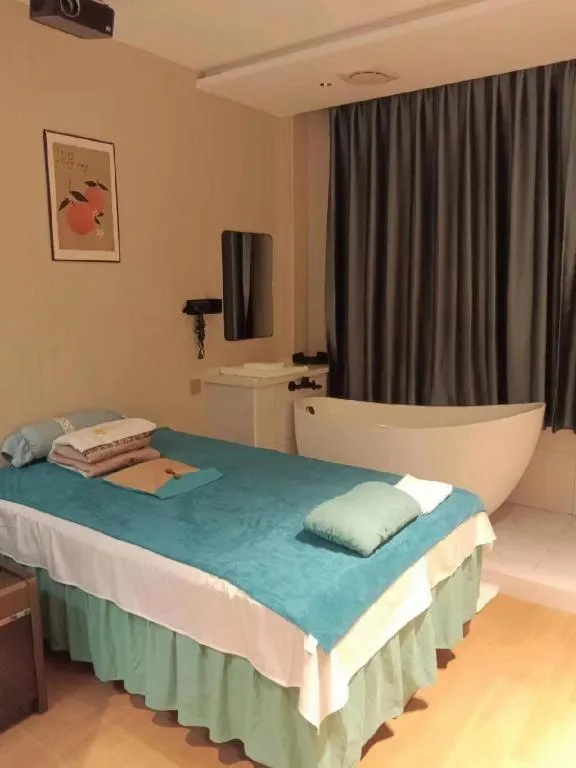 Bed in Yiwu Bairui Grand Hotel