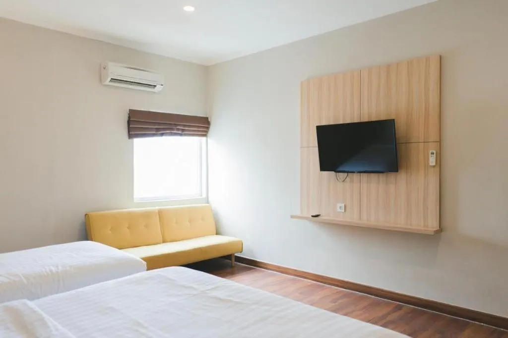 Bed in Havana Mutiara Belitung