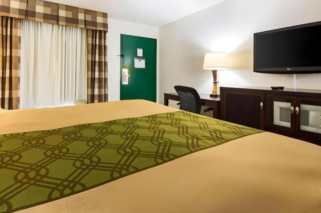 Bed in Econo Lodge Inn & Suites Macon North