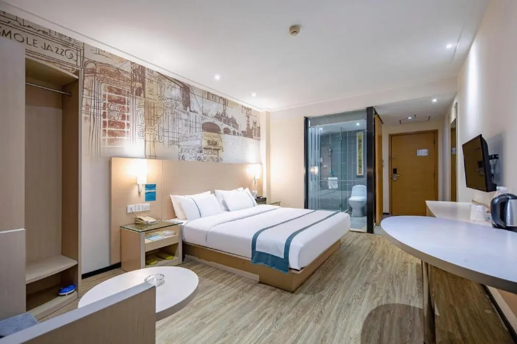 Bed in City Comfort Inn Nanning High-tech Park