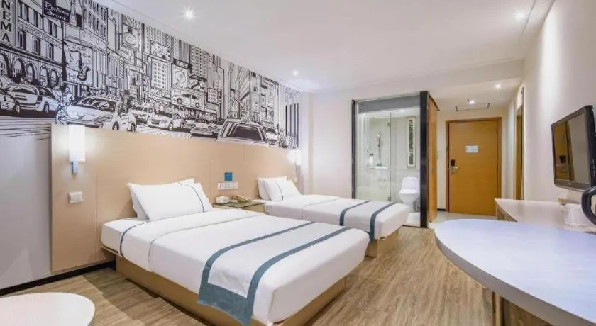 Bed in City Comfort Inn Nanning High-tech Park