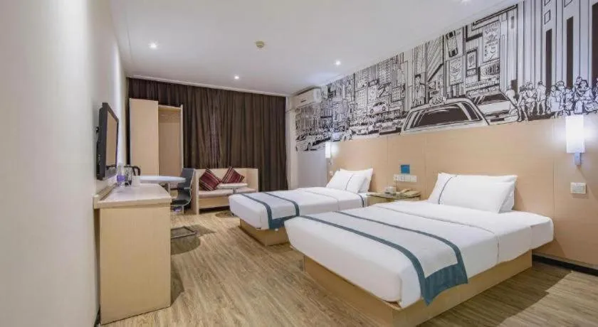 Bed in City Comfort Inn Nanning High-tech Park