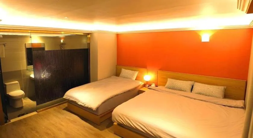 Bed in Jeju Sejong Hotel