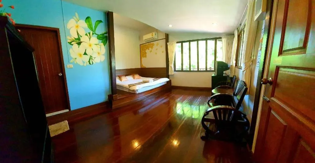 Bed in Baan Saranrom