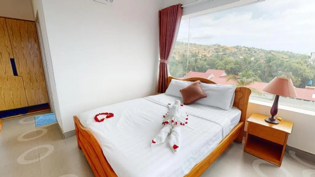 Bed in Damina boutique hotel