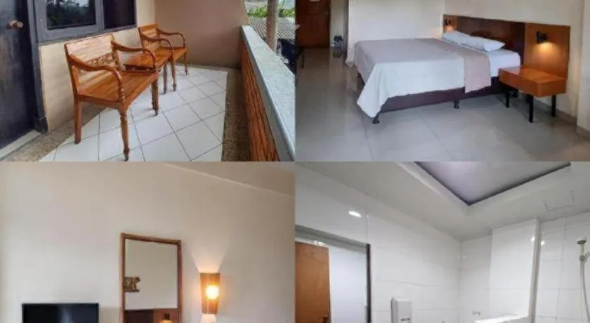 Bed in Augusta Hotel & Glamping Sukabumi