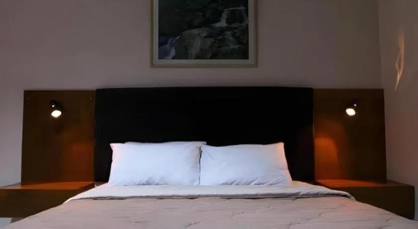 Bed in Augusta Hotel & Glamping Sukabumi