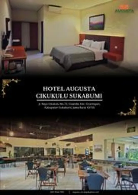 Bed in Augusta Hotel & Glamping Sukabumi