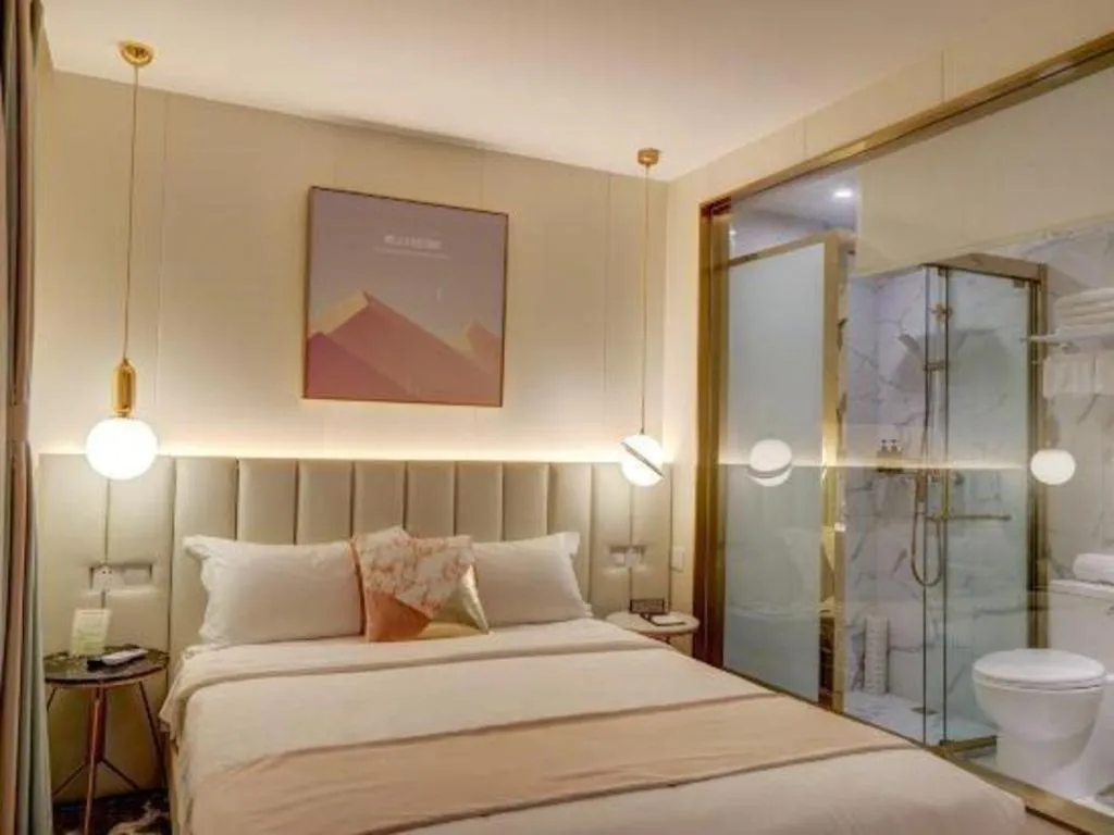 Bed in Beijing Inner Mongolia Hotel Chaoyang