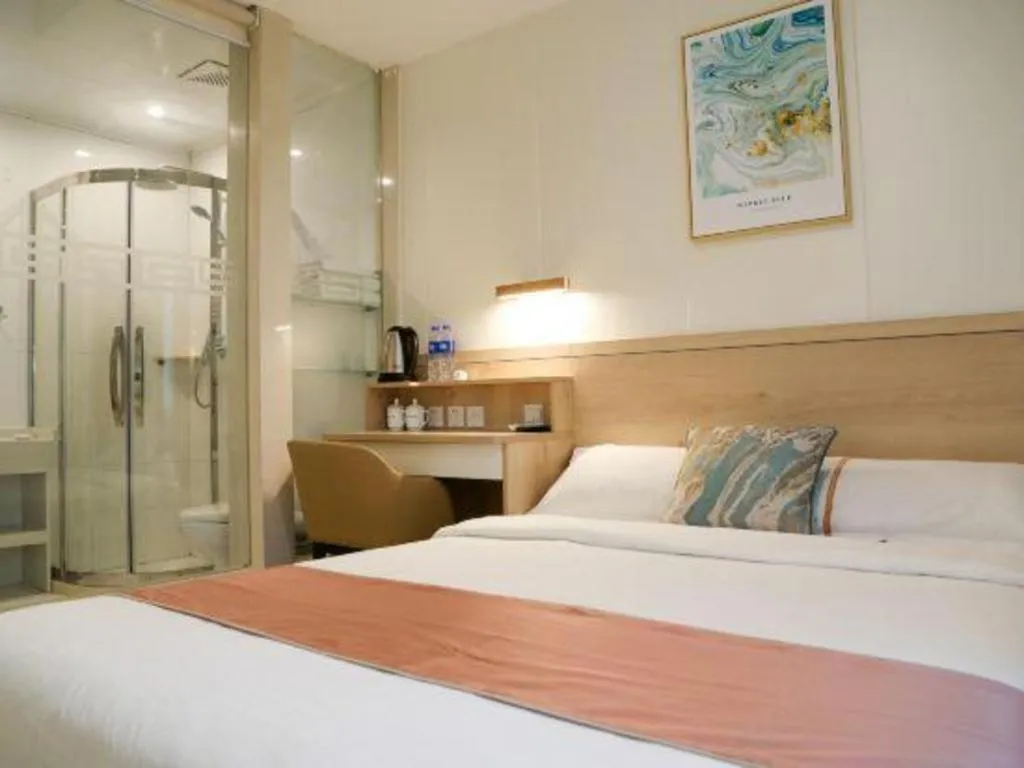 Bed in Beijing Inner Mongolia Hotel Chaoyang