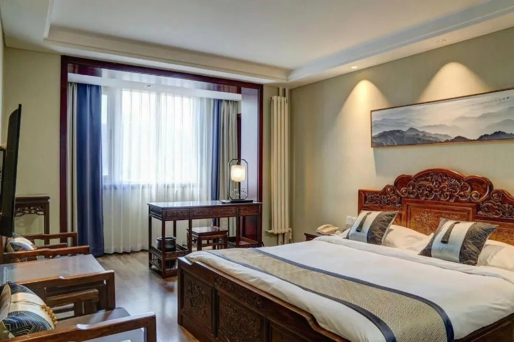 Bed in Beijing Inner Mongolia Hotel Chaoyang