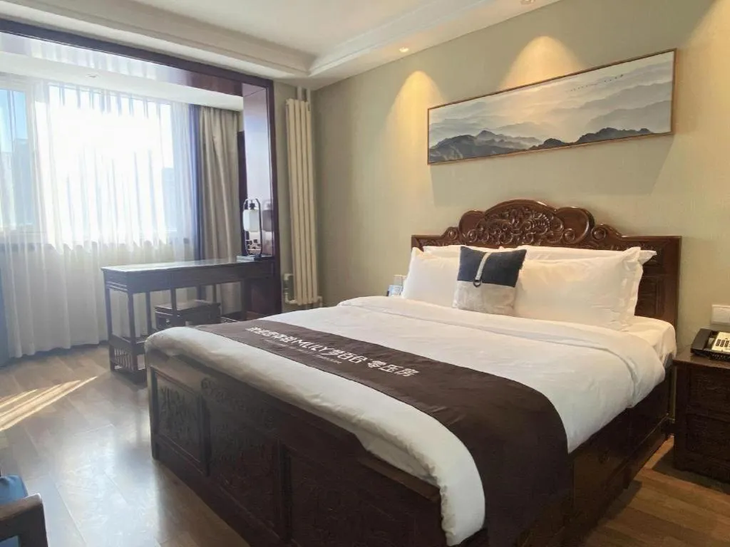 Bed in Beijing Inner Mongolia Hotel Chaoyang