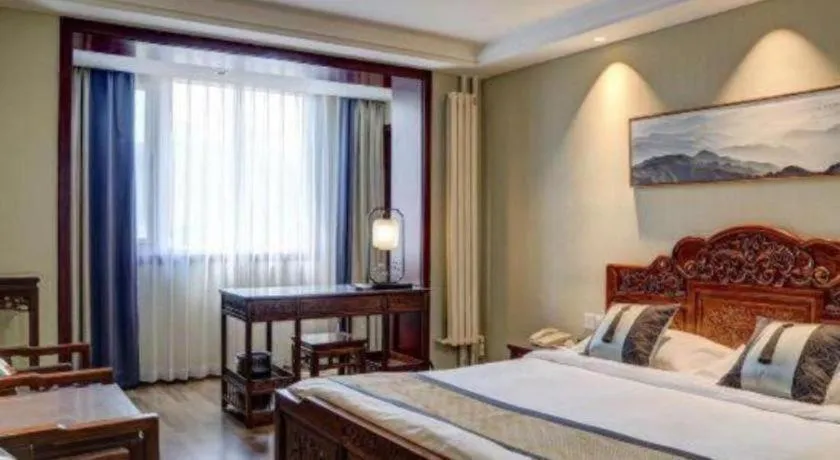 Bed in Beijing Inner Mongolia Hotel Chaoyang