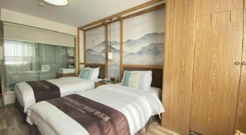 Bed in Beijing Inner Mongolia Hotel Chaoyang