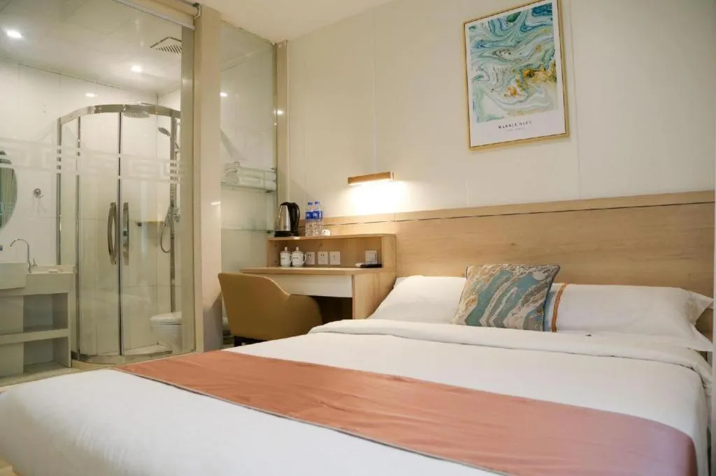 Bed in Beijing Inner Mongolia Hotel Chaoyang