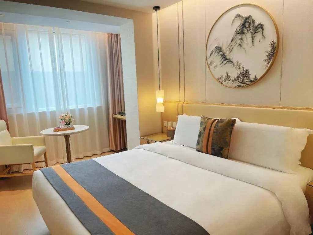 Bed in Beijing Inner Mongolia Hotel Chaoyang