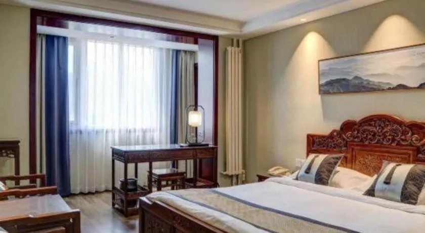 Bed in Beijing Inner Mongolia Hotel Chaoyang