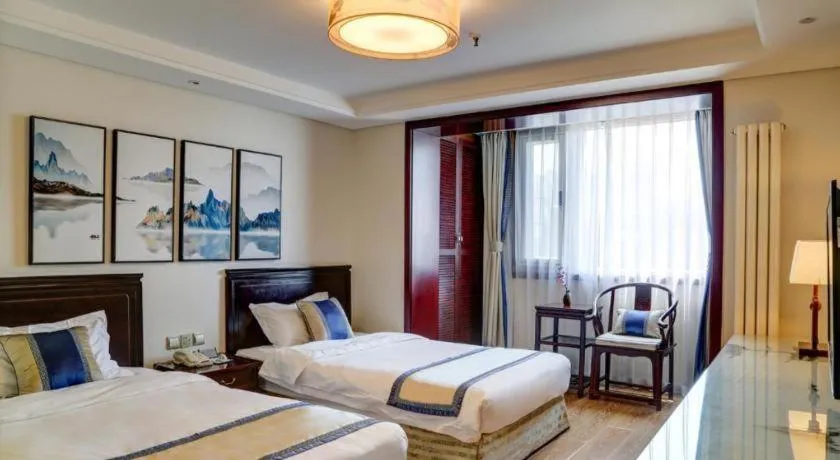 Bed in Beijing Inner Mongolia Hotel Chaoyang