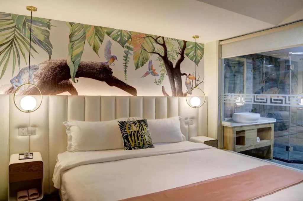 Bed in Beijing Inner Mongolia Hotel Chaoyang