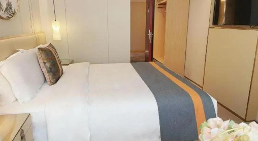 Bed in Beijing Inner Mongolia Hotel Chaoyang