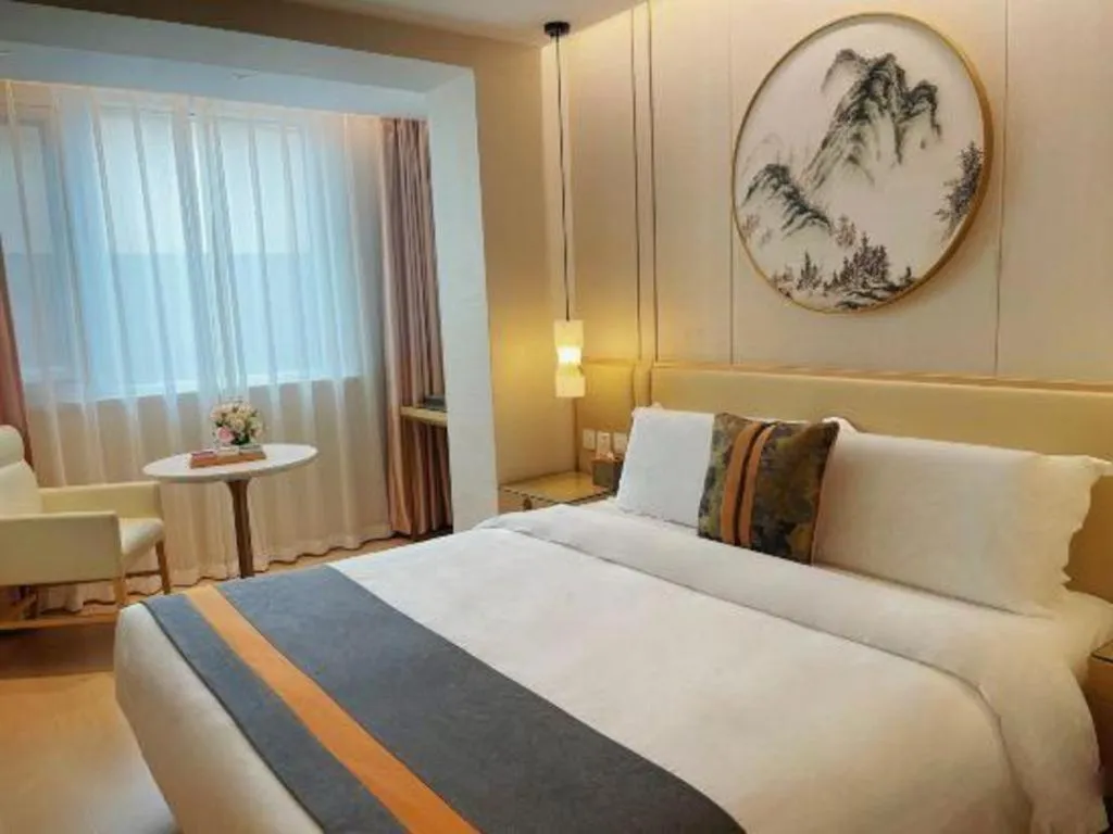 Bed in Beijing Inner Mongolia Hotel Chaoyang