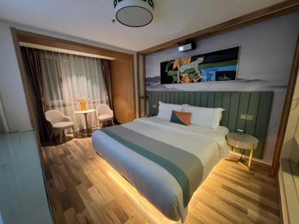 Bed in Beijing Inner Mongolia Hotel Chaoyang