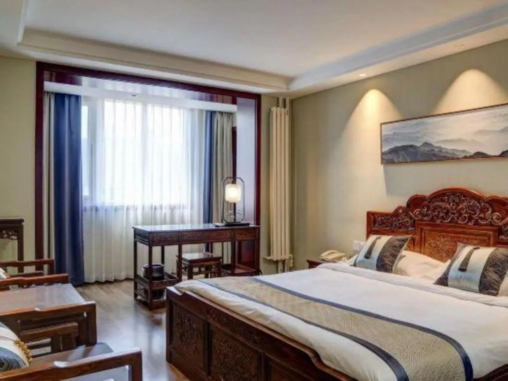 Bed in Beijing Inner Mongolia Hotel Chaoyang