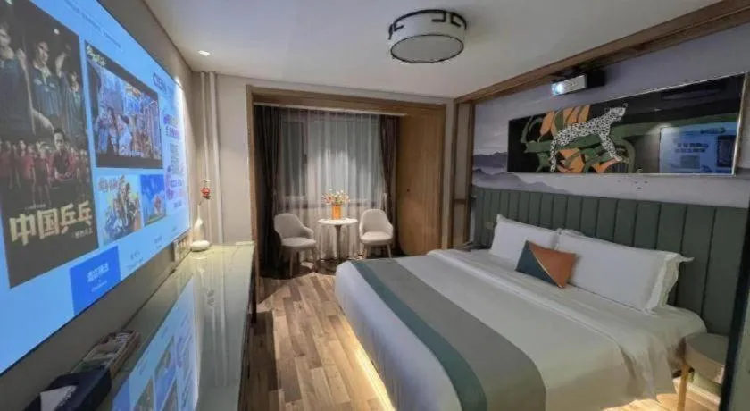 Bed in Beijing Inner Mongolia Hotel Chaoyang