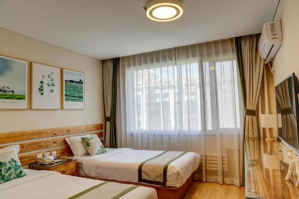 Bed in Beijing Inner Mongolia Hotel Chaoyang