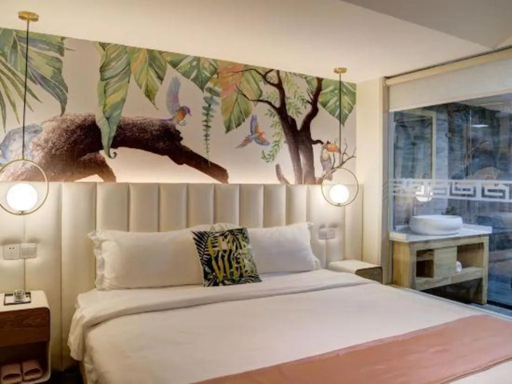 Bed in Beijing Inner Mongolia Hotel Chaoyang