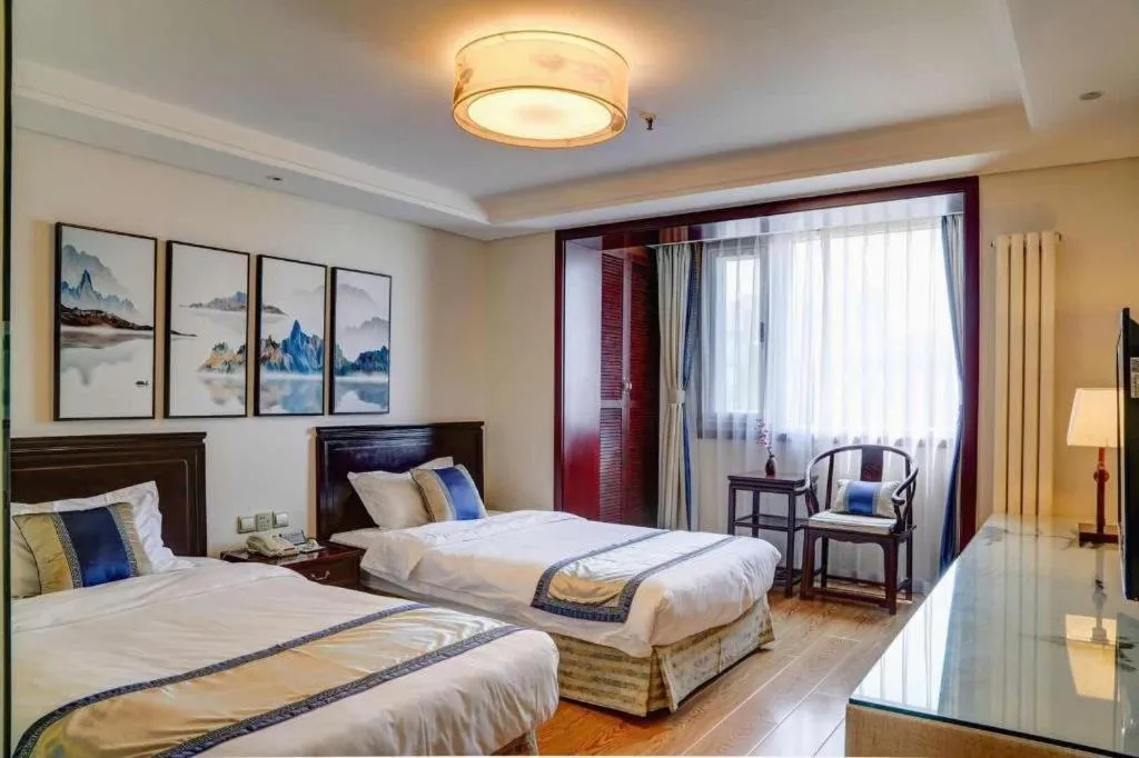 Bed in Beijing Inner Mongolia Hotel Chaoyang