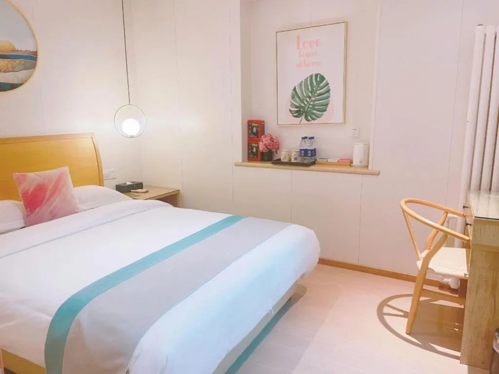 Bed in Beijing Inner Mongolia Hotel Chaoyang