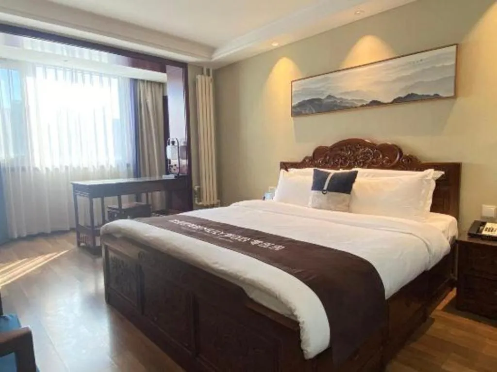 Bed in Beijing Inner Mongolia Hotel Chaoyang